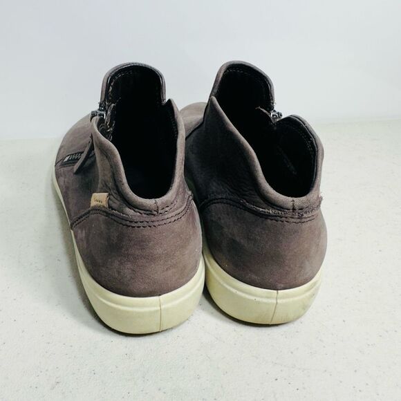 Ecco - Soft 7 Brown Taupe, Suede Nubuck  Booties Women's EU 38 -US Size 7 / 7.5 - Picture 5 of 7